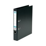 Elba 50Mm Lever Arch A4 Pvc Black