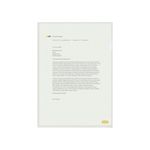 Elba Recycled Pe L-Folder Pk100