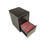 Bisley 2 Drw Filing Cab Black