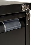 Bisley 2 Drw Filing Cab Black