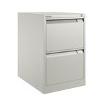 Bisley 2 Drw Filing Cab Goose Grey