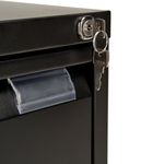 Bisley 4 Drw Filing Cab Black