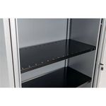 Bisley Slotted Shelf Black