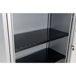Bisley Slotted Shelf Black