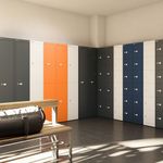 Bisley 1 Door Locker 305 Goose Grey