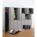 Bisley 1 Door Locker 457 Goose Grey