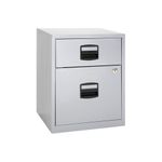 Bisley 2 Drw Home Flng Cabinet Grey