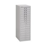 Bisley 15 Mdr Filing Cab Grey