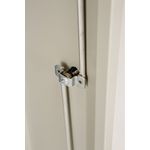 Bisley 2 Door Cupboard Goose Grey