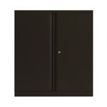 Bisley 2 Door Cupboard Black