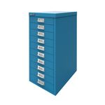Bisley 10 Mdr Cabinet Azure Blue