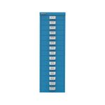 Bisley 15 Mdr Cabinet Azure Blue