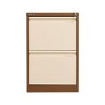 Bisley 2 Drw Filing Cab Coffee/Cream