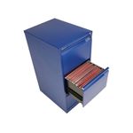Bisley 3 Drw Filing Cab Blue