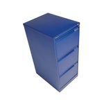 Bisley 3 Drw Filing Cab Blue