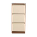Bisley 3 Drw Filing Cab Coffee/Cream