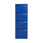 Bisley 4 Drw Filing Cab Blue