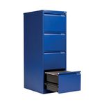 Bisley 4 Drw Filing Cab Blue