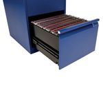 Bisley 4 Drw Filing Cab Blue