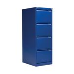 Bisley 4 Drw Filing Cab Blue