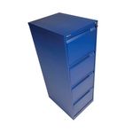 Bisley 4 Drw Filing Cab Blue