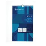 Collins Mtv Wirebound Diary 2025