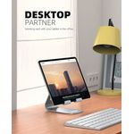 Large Tab/Phone Stand 4-13In Silver