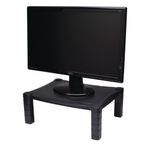 Contour Ergonomics Adj Mon Stand Blk