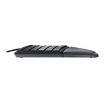 Cherry Kc 4500 Ergo Wired Kbrd Blk