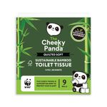 Cheeky Panda Bamboo Wc Tissue X9 Pk5