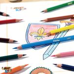 Bic Kids Ecolution Col Pencils Pk12