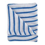 Hygiene Dsh Cloth 16X12 Blu/Wht Pk10