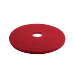 3M Buffing Floor Pads 17In Red Pk5