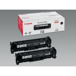 Canon 718Vp Toner Cart Black Pk2