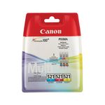 Canon Cli-521 Inkjet Cart Mpk Cmy