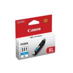 Canon Cli-551C Xl Ink Cart Cyan