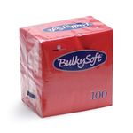 Maxima 330X330 Red Napkins Pk100