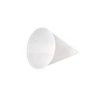 Water Cone 4Oz White Pk5000