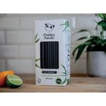 Cheeky Panda Bamb Straw Black Pk250