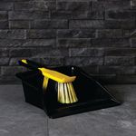 Bulldozer Dustpan And Brush Set