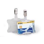 Durable Security Pass Hldr Clr Pk25