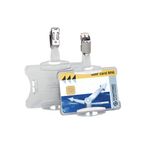 Durable Security Pass Hldr Clr Pk25