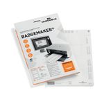Durable Insert Sheets 61X150Mm Pk40