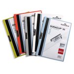 Durable 3Mm Duraclip File A4 Ast P25