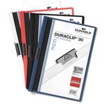 Durable 3Mm Duraclip File Blk Pk25