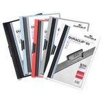 Durable 6Mm Duraclip File A4 Blk P25