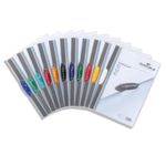 Durable Swingclip Folder A4 Blk Pk25
