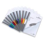 Durable Swingclip Folder A4 Blk Pk25