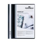 Durable Duraplus Pres Folder Blk P25