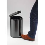 Durable Pedal Bin Metal Rnd 5L Cha